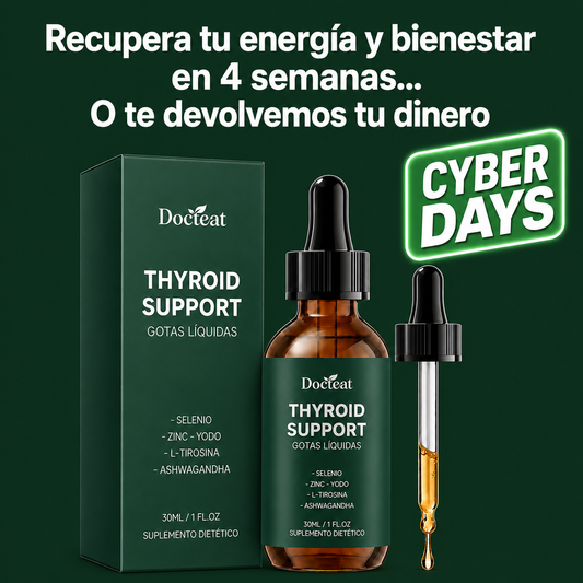 Thyroid Support | El complemento natural para encender tu tiroides desde adentro