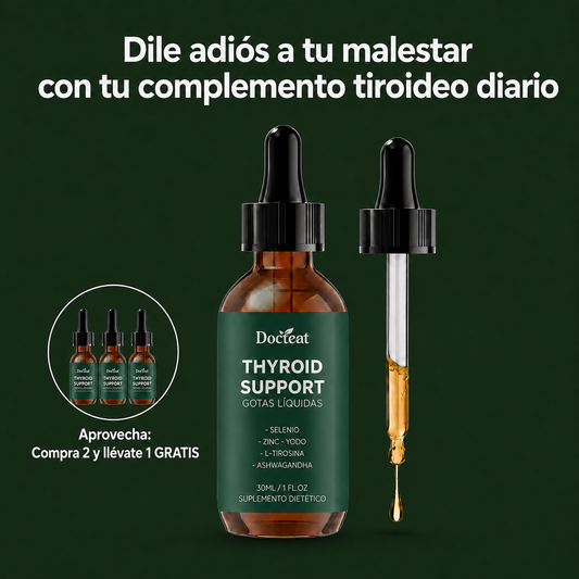 Thyroid Support — El complemento que enciende tu tiroides de forma natural