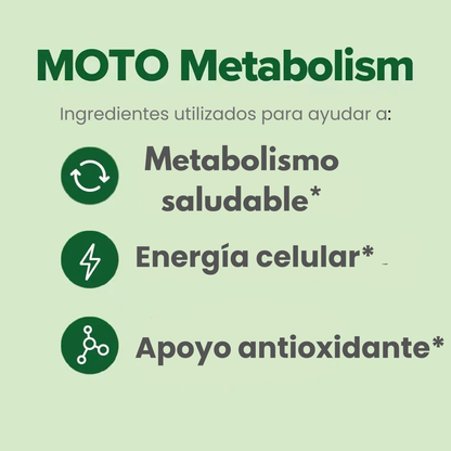 Moto Metabolism - Baja de peso rápido